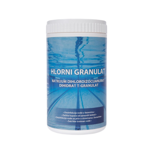 Hlorni granulat 1kg – Hlor za bazene u granulama