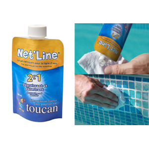 Gel za čišćenje bazena od kamenca i prljavština (lajner,plocice,farba) Net Line TOUCAN