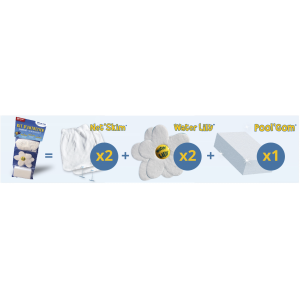 Startni set 3 u 1 ( 2xNetSkim , 2xWaterLily , 1xPoolGum ) TOUCAN